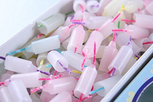 Amazon｜ミニロウソク「花わらべ:カラー5分」【ローソク/蝋燭(ろうそく